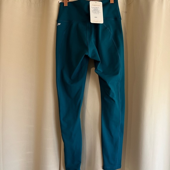 TEAL Fabletics power hold yoga pants - Picture 3 of 4